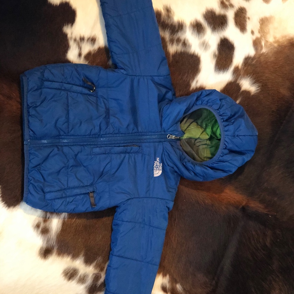 Toddler reversible the North face winter coat
